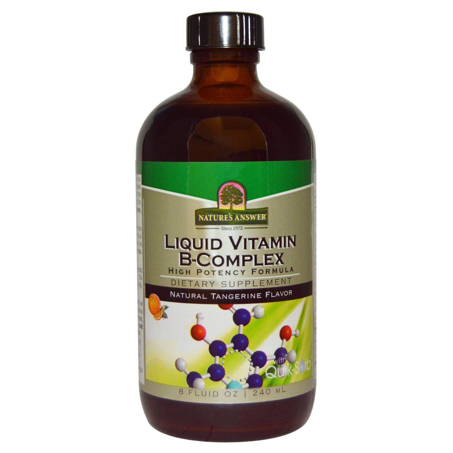 Nature&#39;s Answer Liquid Vitamin B-Complex High Potency Formula 8fl oz.