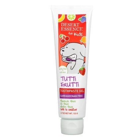 Desert Essence For Kids Tutti Frutti Toothpaste 4.7oz