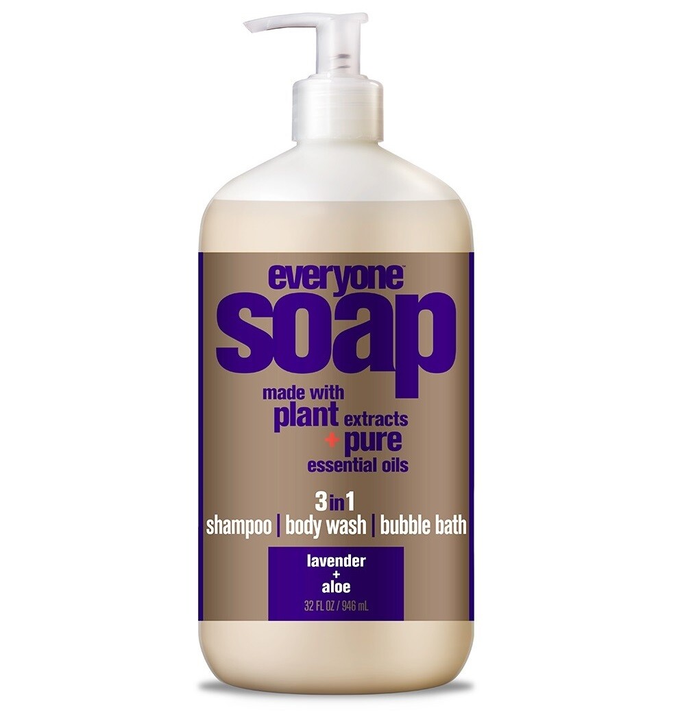 Everyone 3 in 1 Soap Lavender and Aloe 32oz