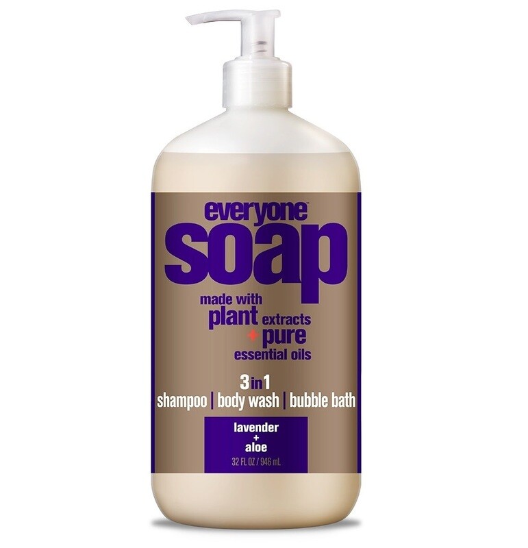Everyone 3 in 1 Soap Lavender and Aloe 32oz