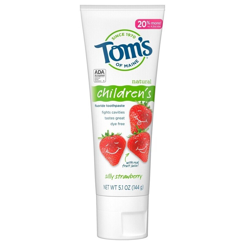 Tom's Kid's Toothpaste Silly Strawberry 5.1oz