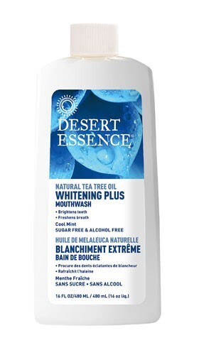 Desert Essence Whitening Plus Mouthwash 16oz