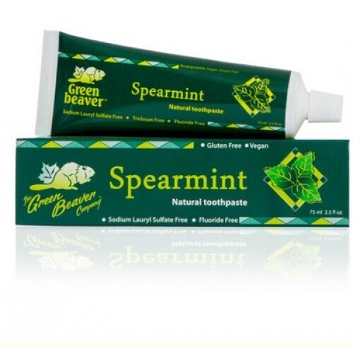 Green Beaver Spearmint Toothpaste 2.5oz