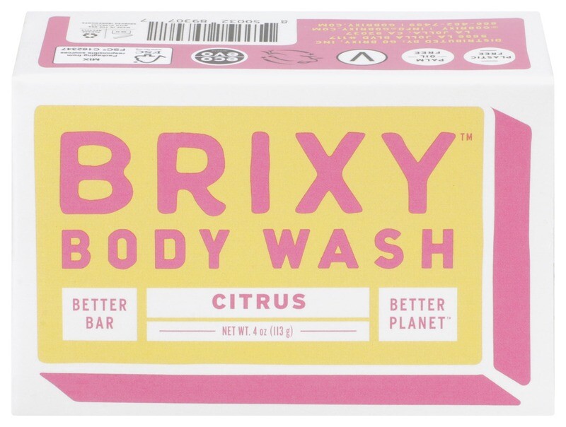 Brixy Body Wash Bar Citrus