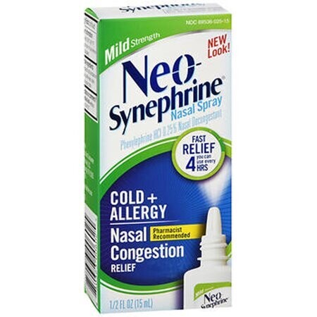 Neo-Synephrine 0.25% Spray