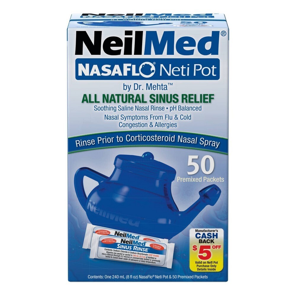 NeilMed Nasaflo Netipot Kit