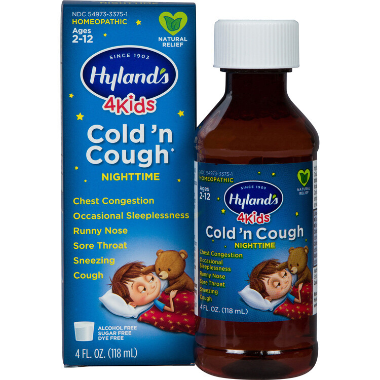 Hyland&#39;s Kids Night Cold and Cough  4oz