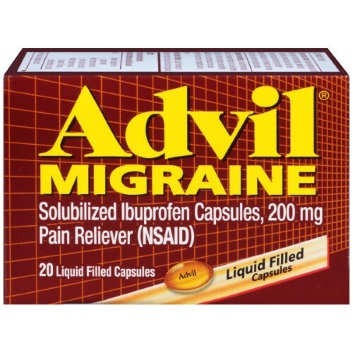 Advil Migraine 200 Mg Capsules 20ct