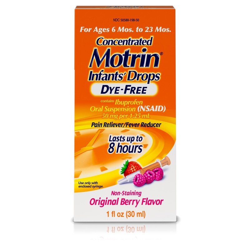 Infants Motrin 50 Mg/1.25 Ml 1fl oz