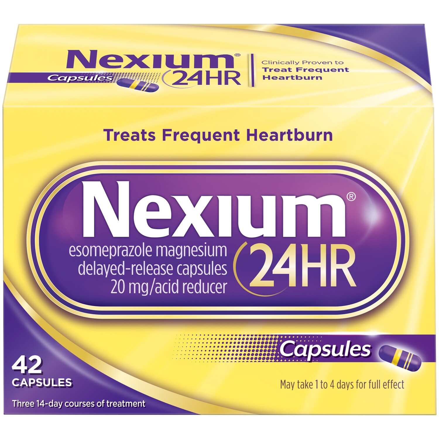 Nexium 24hr 20 Mg Capsule 42ct