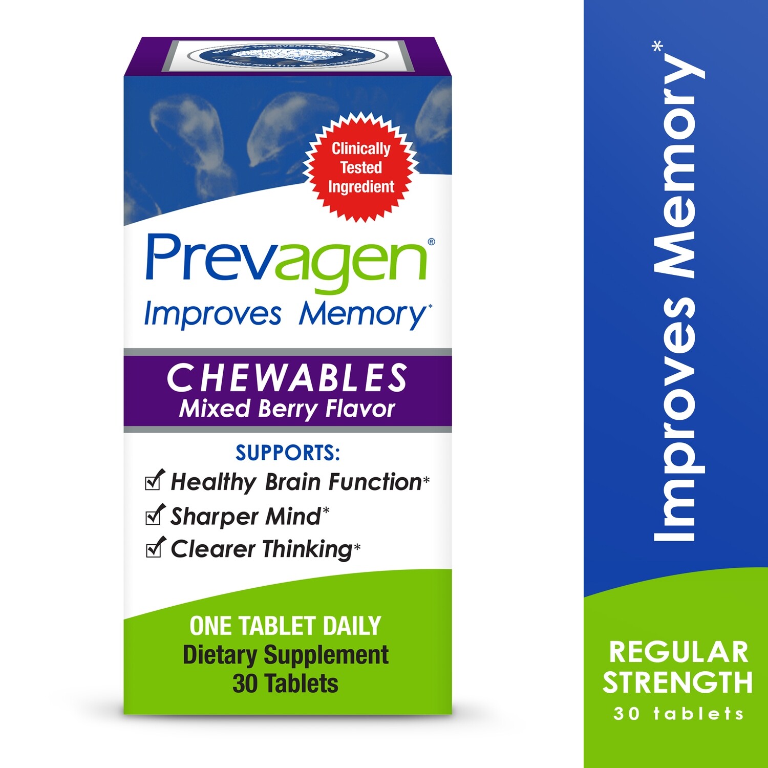 Prevagen Chewables Mixed Berry 30ct