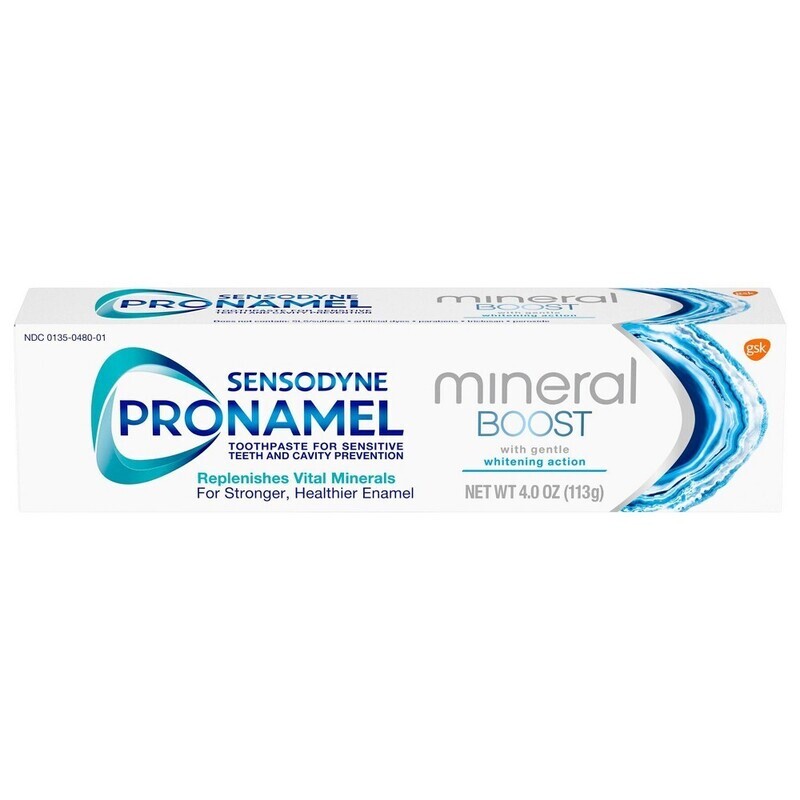Sensodyne Pronamel Mineral Boost Whitening Action Enamel Toothpaste  4oz