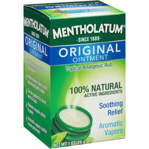 Mentholatum Original Chest Rub Ointment 1oz