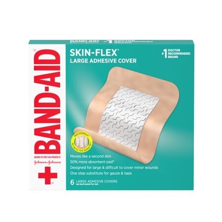 Band-Aid Skin-Flex Large 6ct