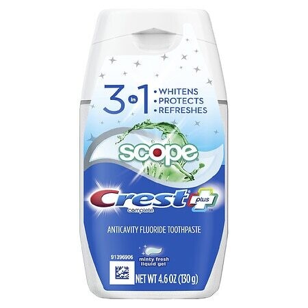Crest Complete Scope 3 in 1 Gel 4.6oz