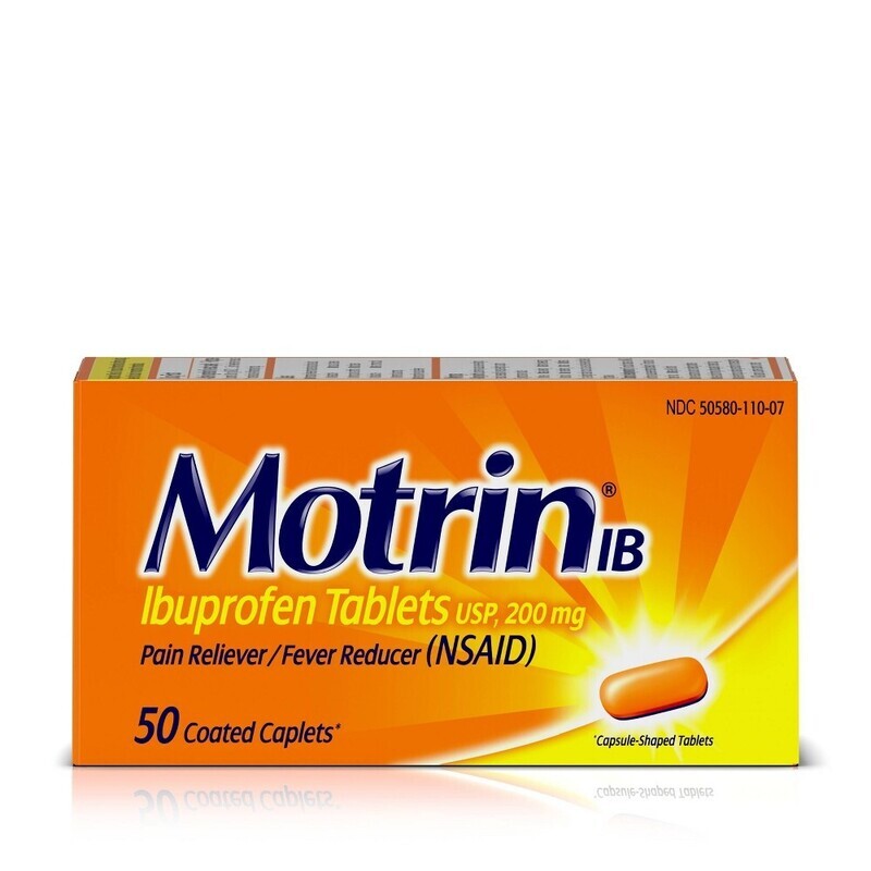 Motrin Ib Capsules 50ct