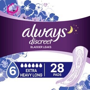 Always Discreet Extra Heavy Long Pad 28ct