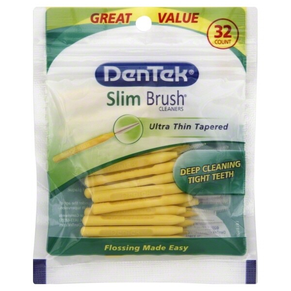 Dentek Slim Brush 32ct
