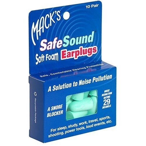 Mack&#39;s Earplugs Safe Sound 10 pair
