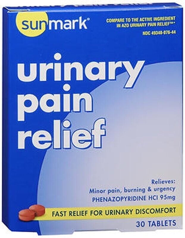 Sunmark Urinary Pain Relief 95 Mg Tab 30ct