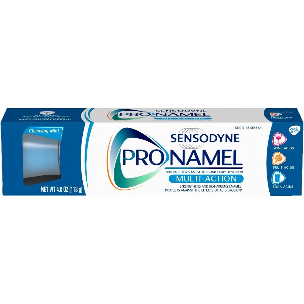 Sensodyne Pronamel Multi-Action Enamel Toothpaste 4oz