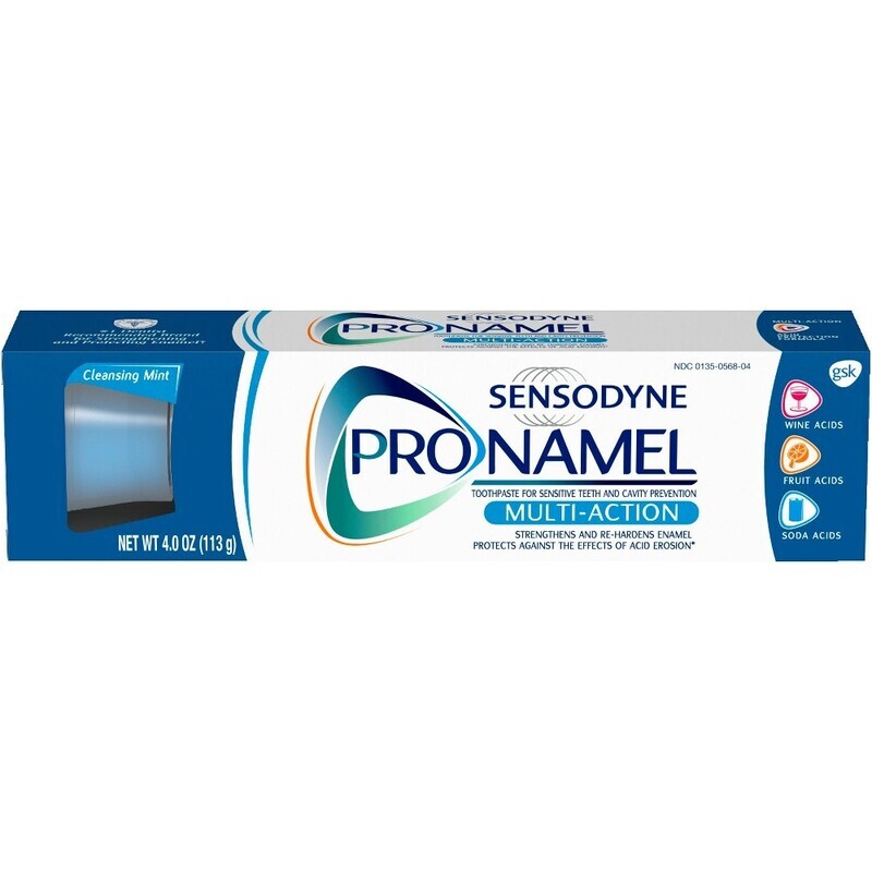 Sensodyne Pronamel Multi-Action Enamel Toothpaste 4oz