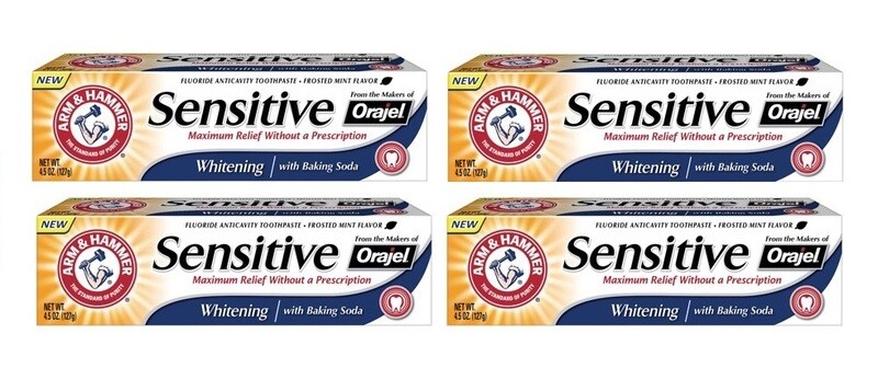 Arm &amp; Hammer Sensitive Whitening  4.5oz