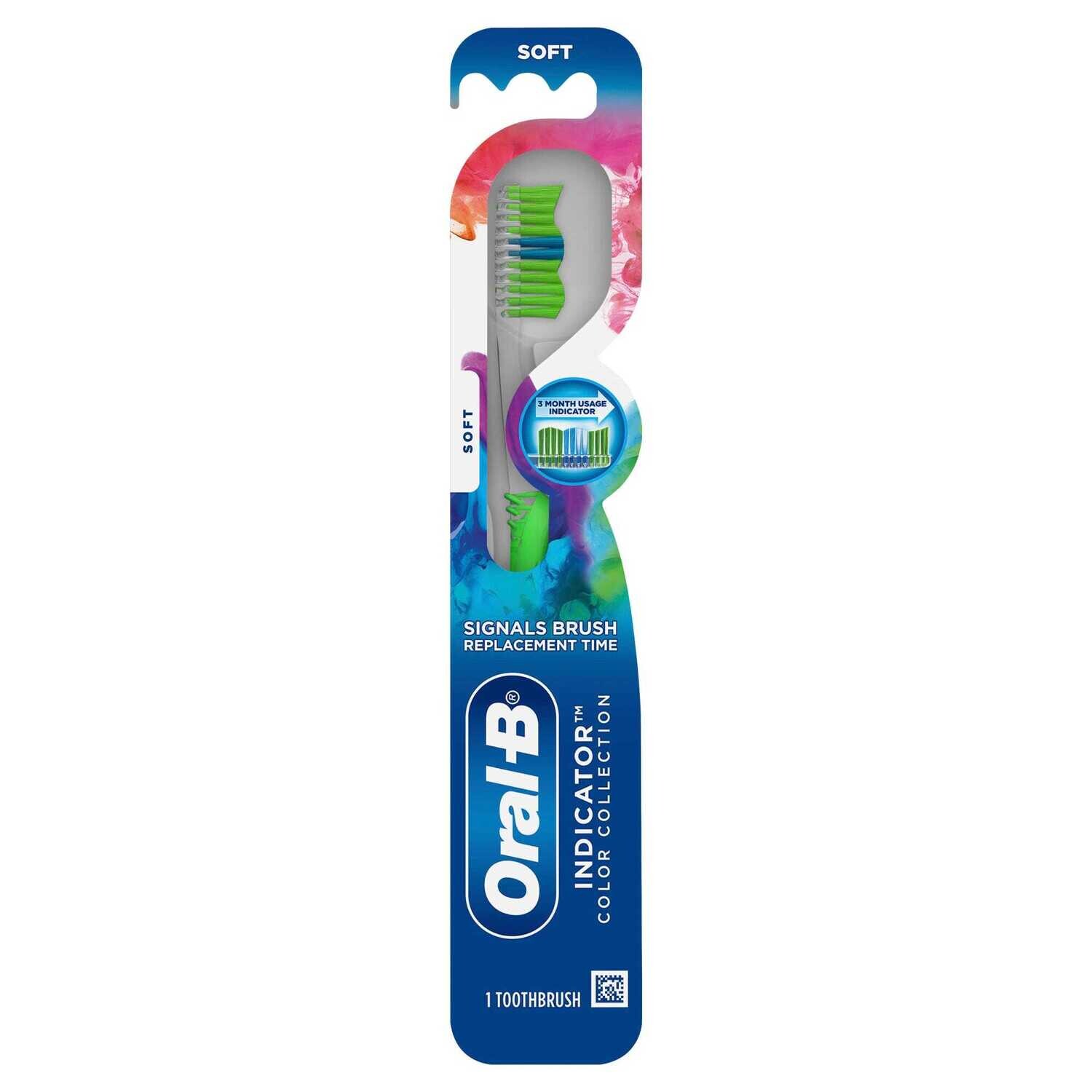 Oral-B Indicator Color Collection Soft Toothbrush