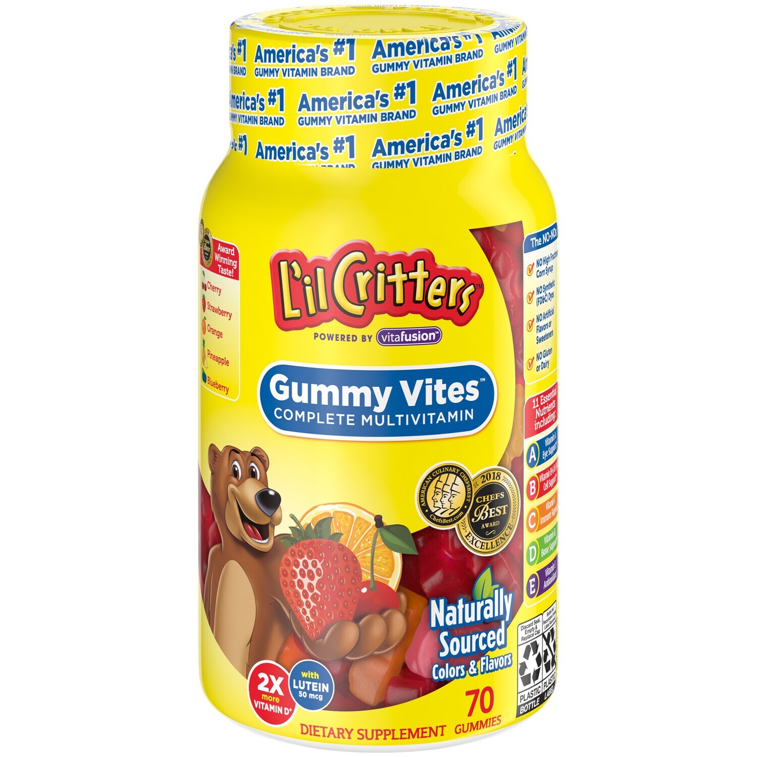 Lil Critters Gummy Vites Multivitamins 70ct