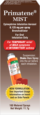 Primatene Mist Inhaler  11.7g