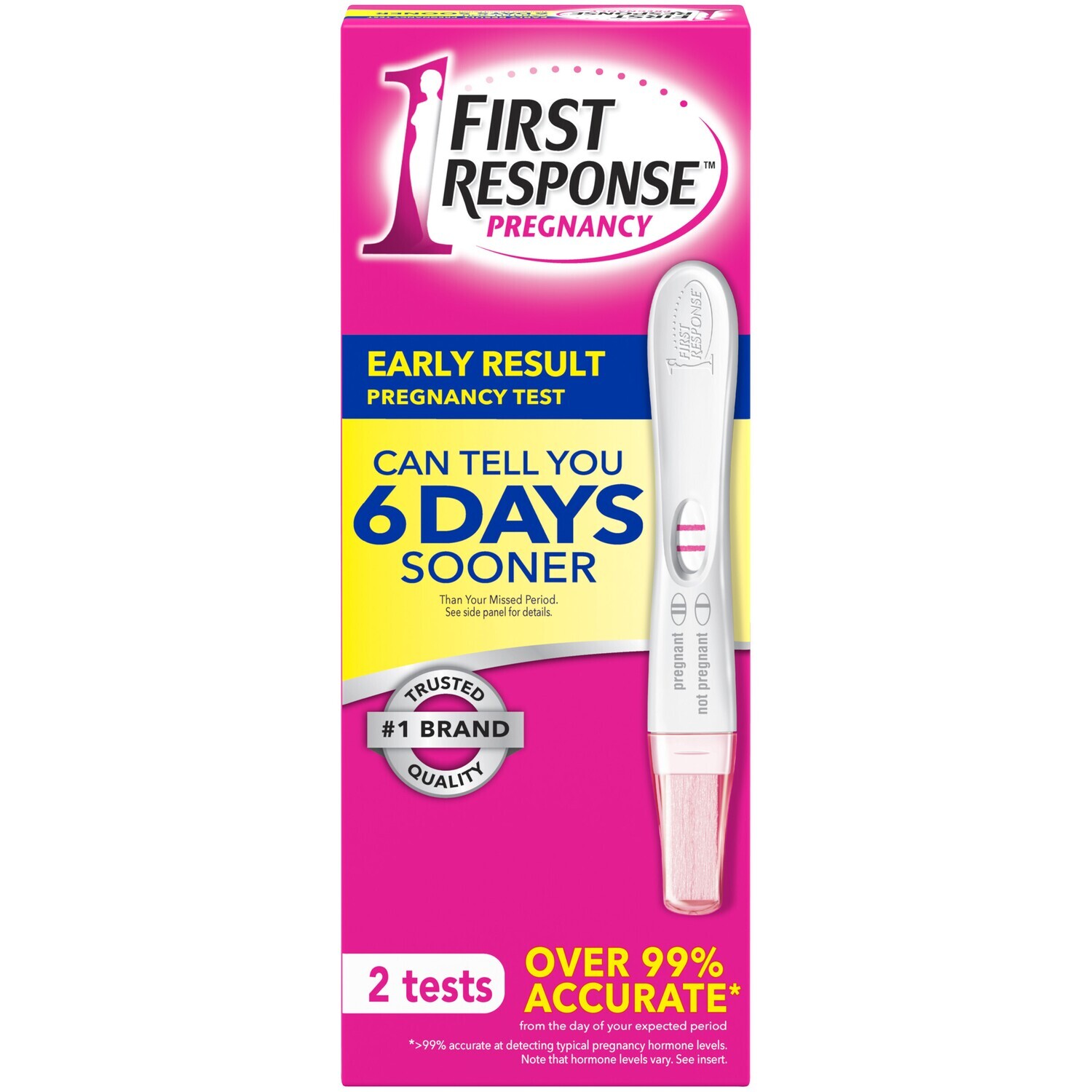 First Response One Step Pregnancy Test 2ct
