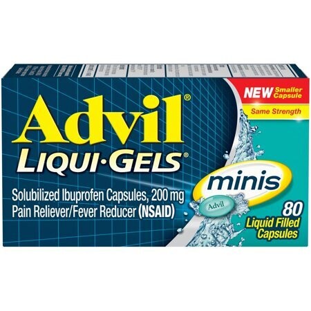 Advil Liqui-Gel 200 Mg Mini Capsule 80ct