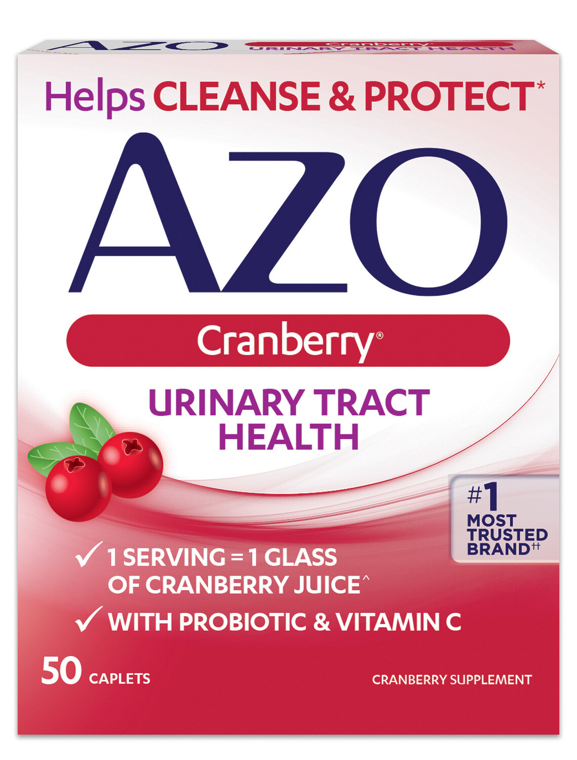 Azo Cranberry Caplets 50ct