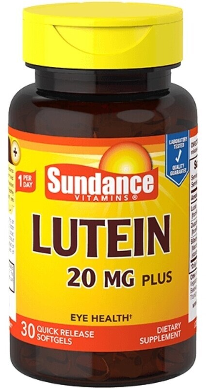 Sundance Lutein 20mg Zeaxanthn Softgels 30ct