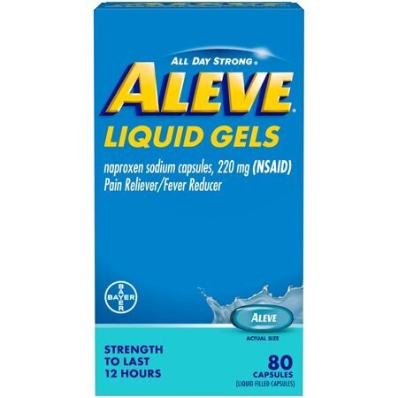 Aleve Liquid Gels 80ct
