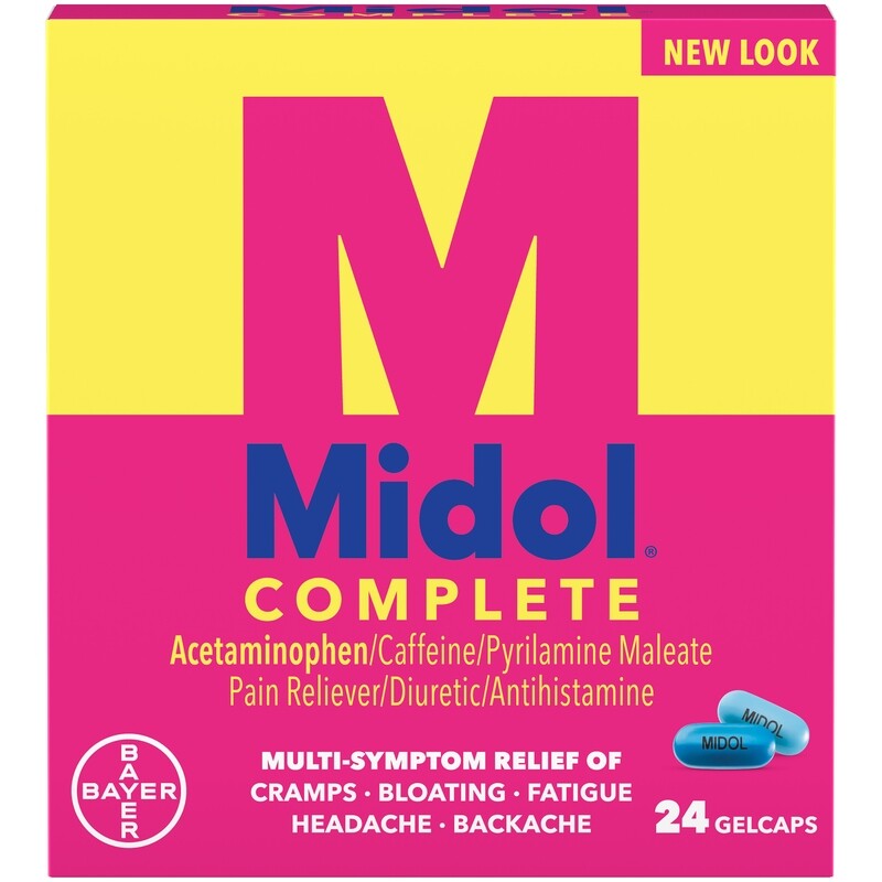 Midol Complete Gelcap 24ct
