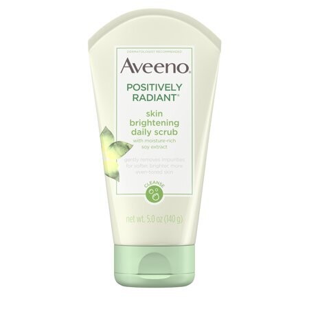 Aveeno Positively Radiant Skin Brightening Daily Face Scrub 5oz