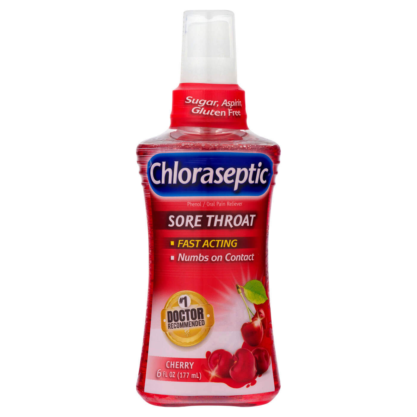 Chloraseptic Sore Throat Spray Cherry 6oz