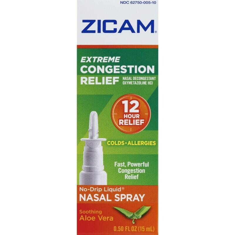 Zicam Extreme Congestion Relief Spray 0.5oz
