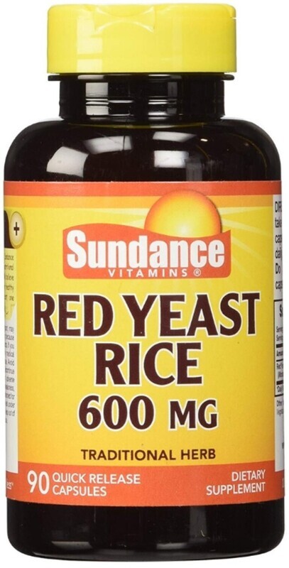 Sundance Red Yeast Rice 1200mg Capsules 90ct