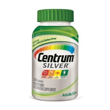 Centrum Silver Adult 50+ Multivitamin Tablets 220ct