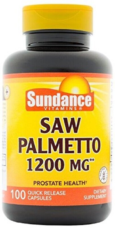 Sundance Saw Palmetto 1200mg Capsules 100ct