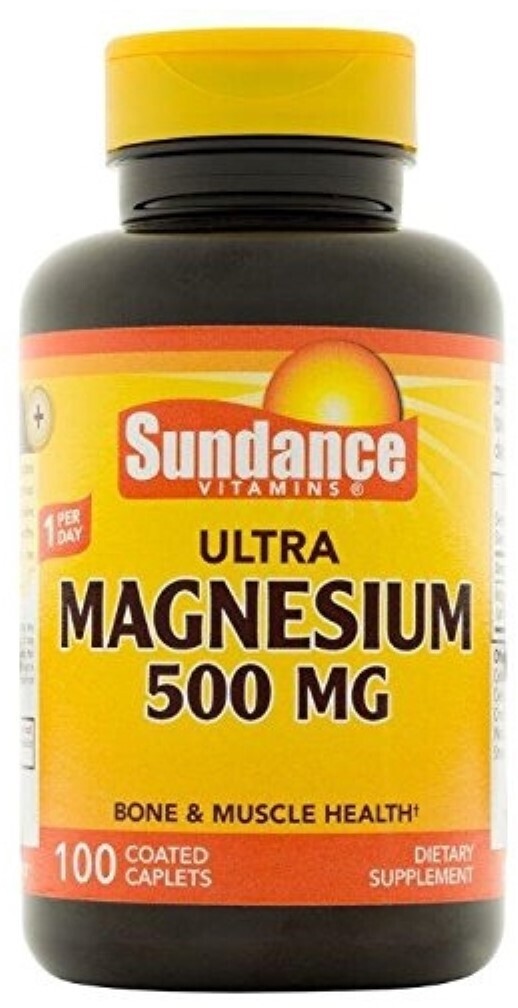Sundance Ultra Magnesium 500mg Tablets 100ct