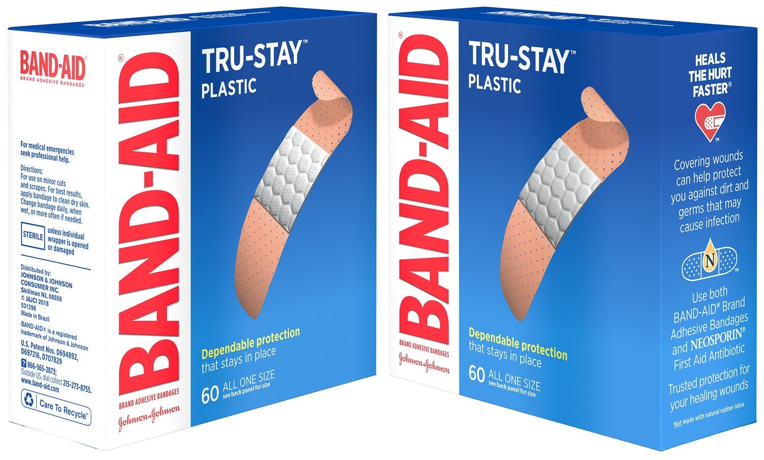 Band-Aid Plastic Strips 60ct Band-Aid Plastic Strips 60ct