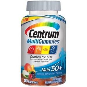 Centrum Men&#39;s 50+ Gummies 80ct