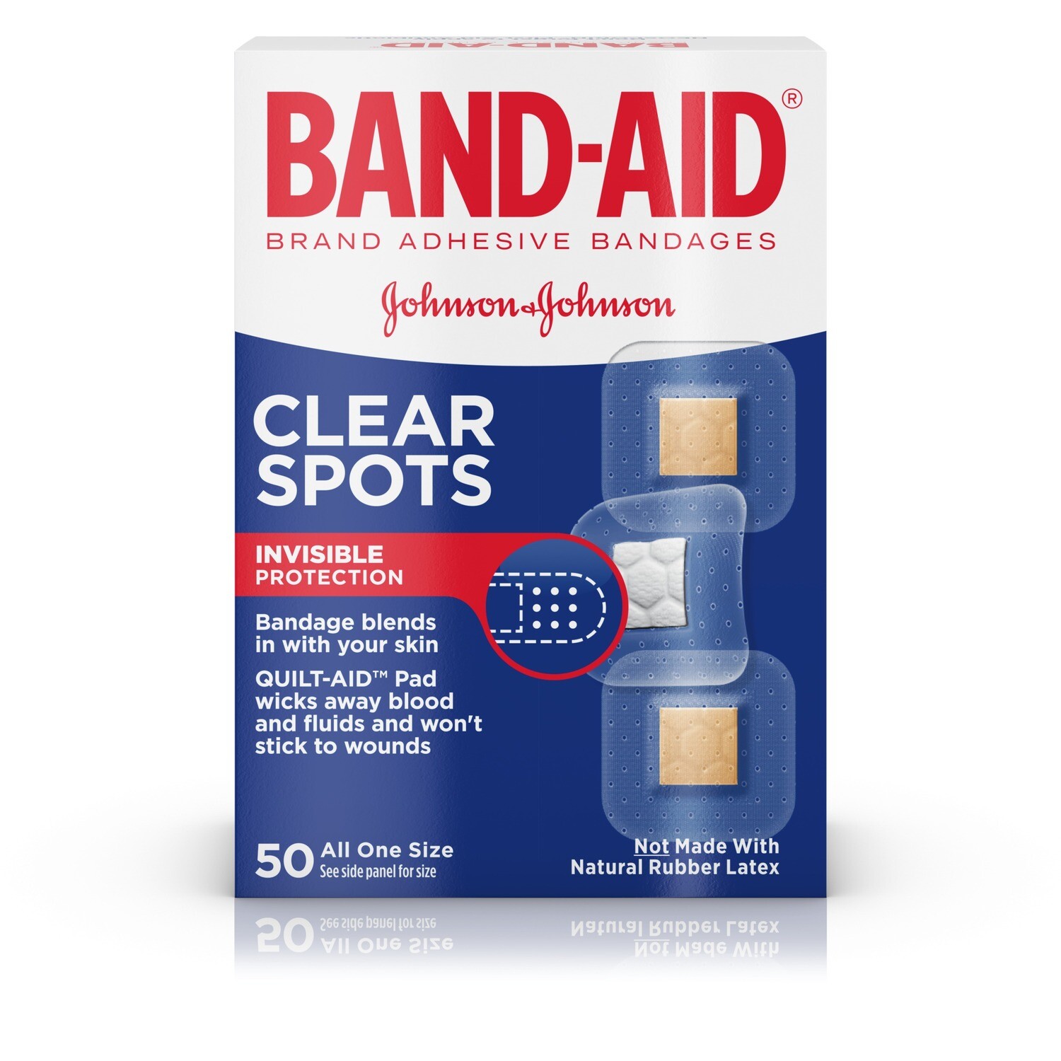 Band-Aid Clear Spot 50ct Band-Aid Clear Spot 50ct