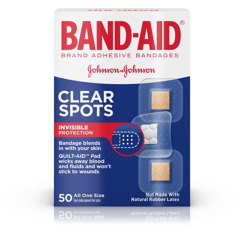 Band-Aid Clear Spot 50ct