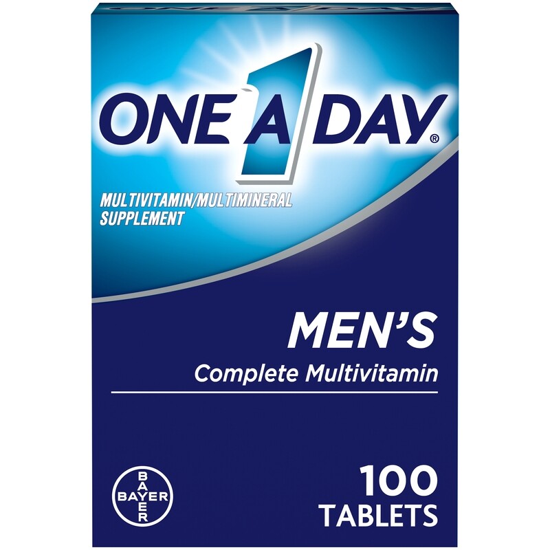 One-A-Day Men&#39;s Health Tablets 100ct