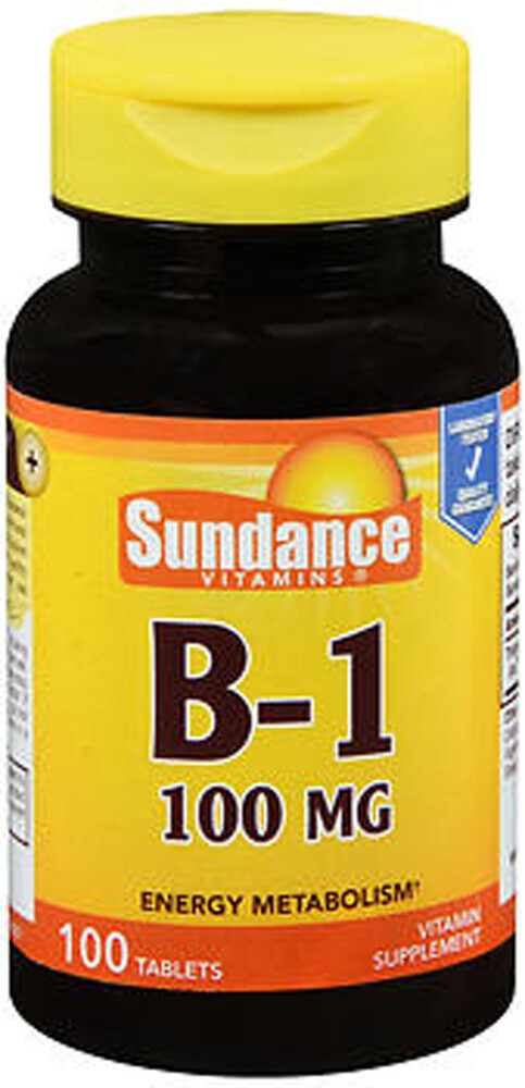 Sundance Vitamin B-1 100mg Tablets 100ct