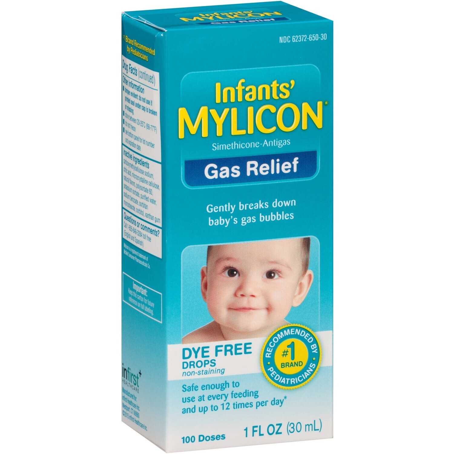 Mylicon Infant Dye Free Anti Gas 1 Oz Mylicon Infant Dye Free Anti Gas 1 Oz